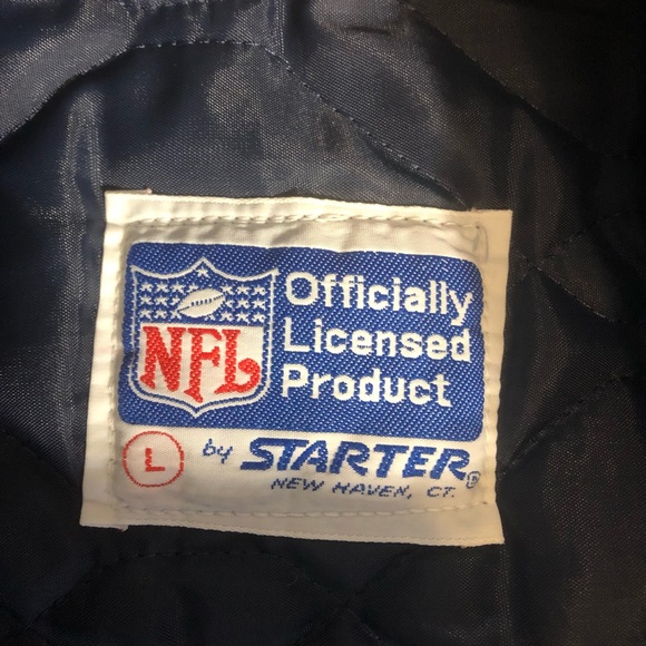 Vintage 80s Chicago Bears Satin Jacket - Picture 3 of 3